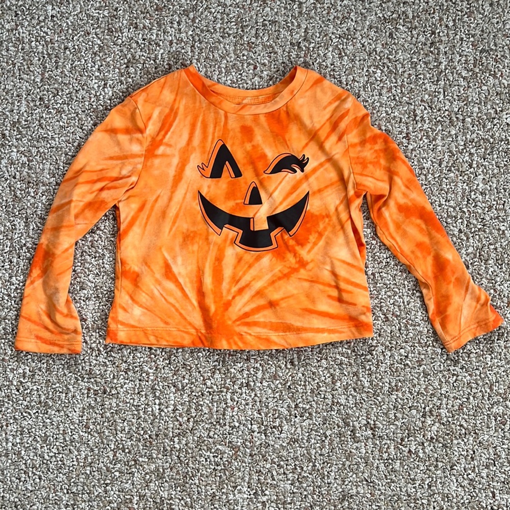 Tie Dye Pumpkin Shirt